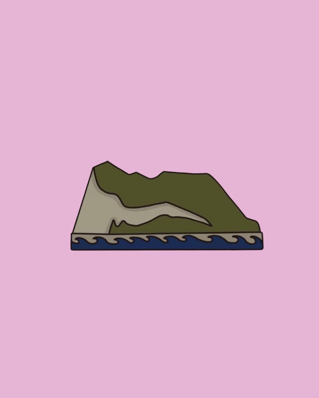 The Rock pin
